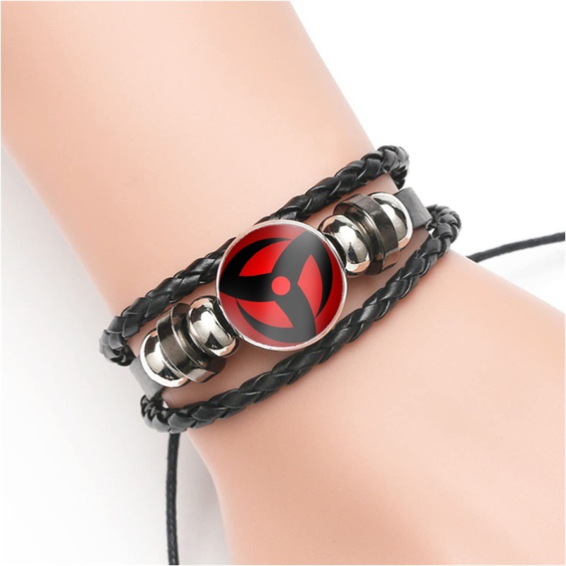 Leather Bracelet - Braccialetto in Pelle con Charm Cosplay