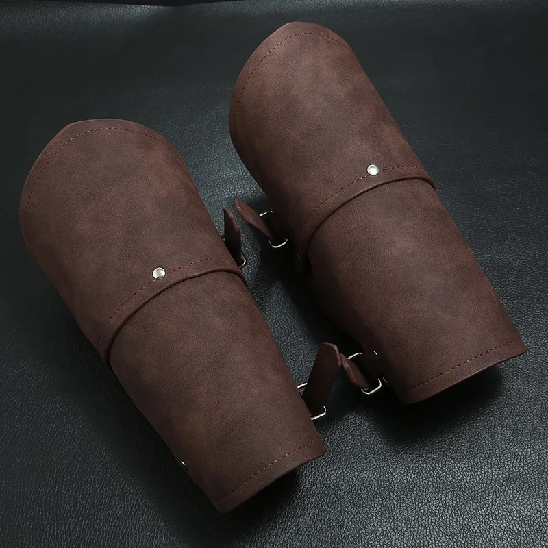Leather Bracelet - Guanti per armatura medievale Polsino largo