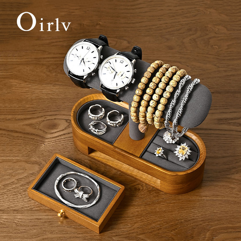 Jewelry Like Watches - Oirlv Organizzatore per orologi in legno