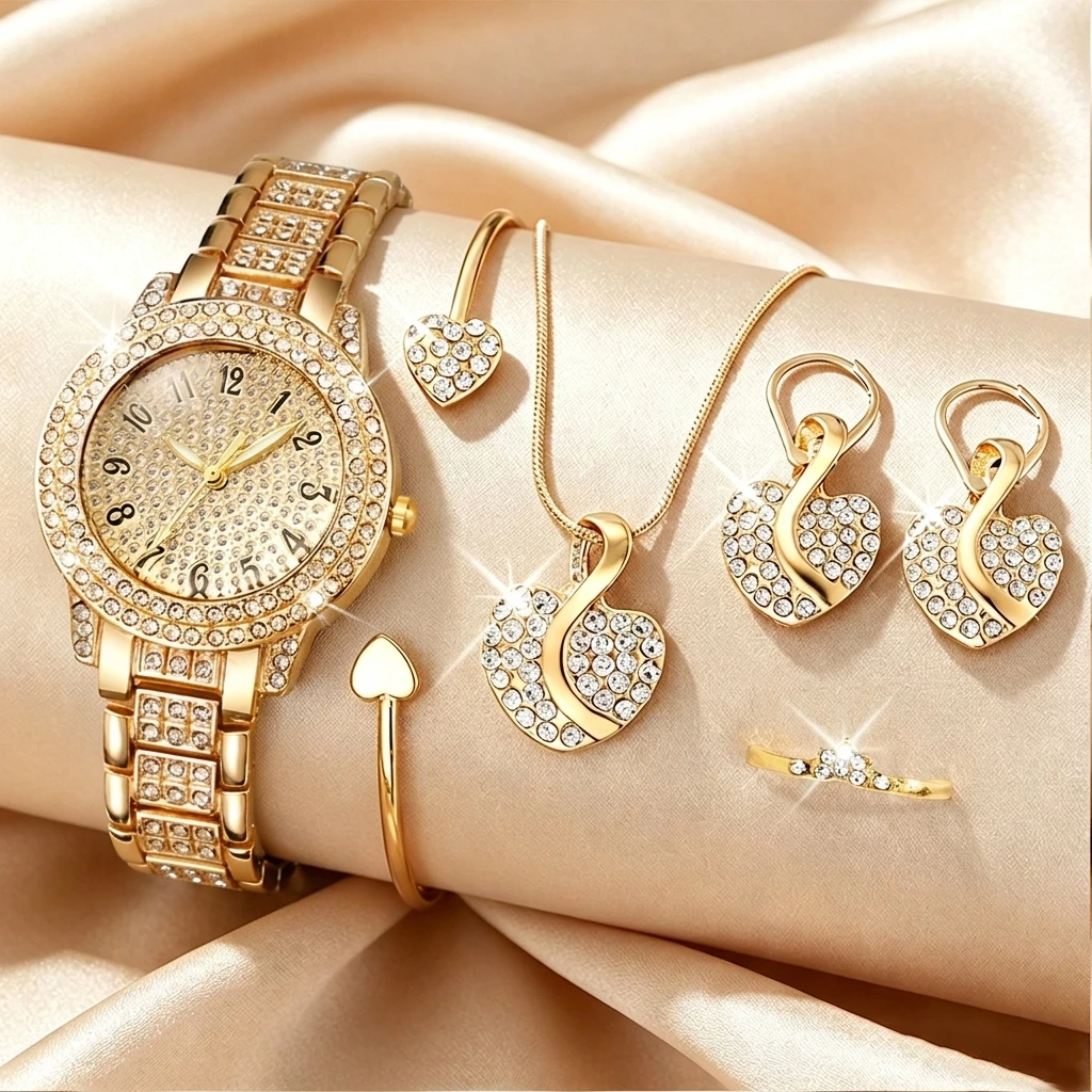Jewelry Like Watches - Set di 6 Orologi da Donna