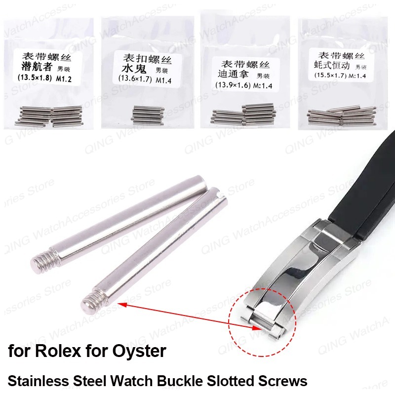 Jewelry Rolex Watches - Viti per fermagli viti scanalate con