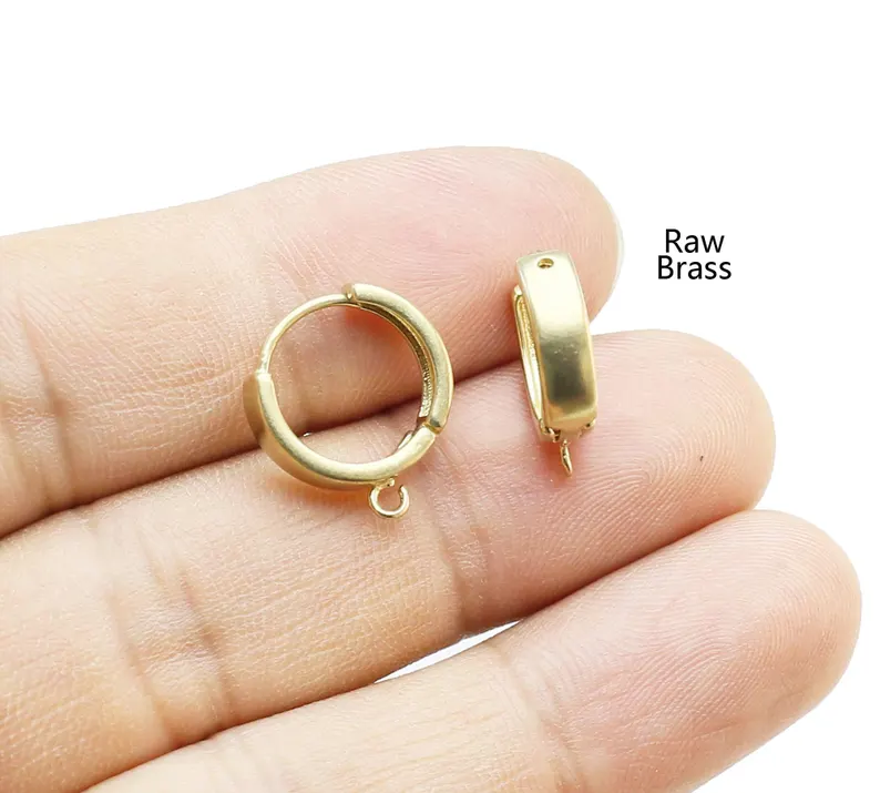 Hoop Earrings - 10 cerchi per orecchini rotondi, orecchini