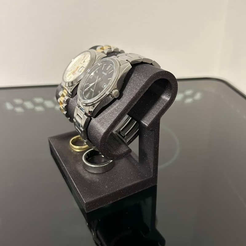 Jewels On Watches - Espositore Doppio per Orologi e Gioielli,