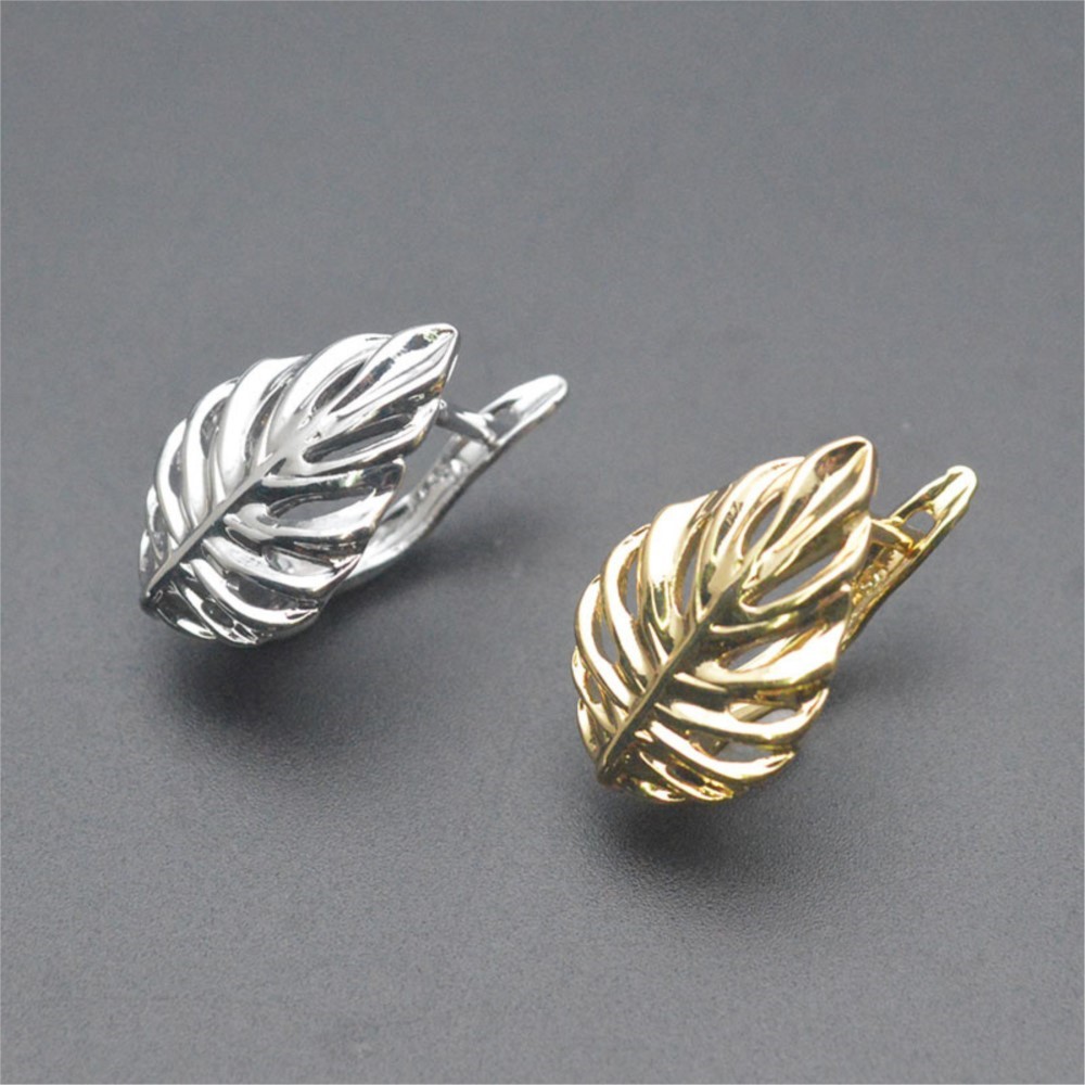 Hoop Earrings - 1/2 Pezzi Ganci per Orecchini a
