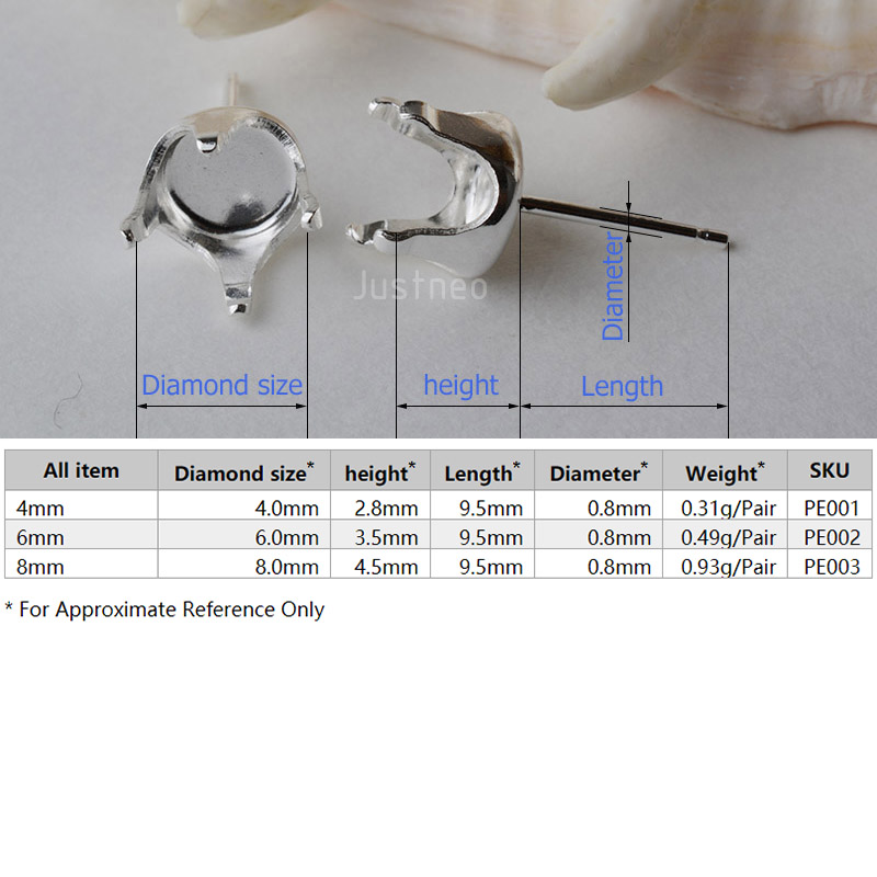 Orecchino a bottone in argento - Hoop Earrings recensione e prezzo