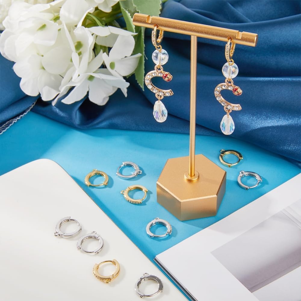 1 scatola da 12 pezzi ganci ro - Hoop Earrings recensione e prezzo