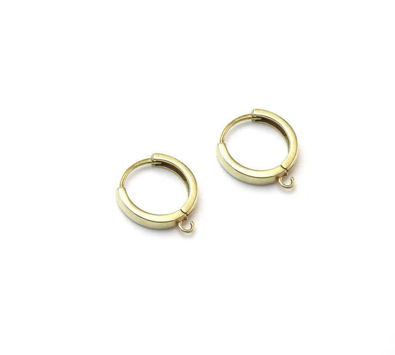 Cerchi per orecchie in ottone  - Hoop Earrings recensione e prezzo