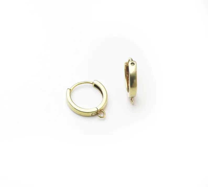 Cerchi per orecchie in ottone  - Hoop Earrings recensione e prezzo