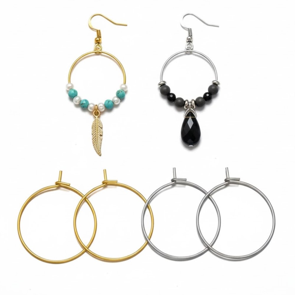 50 Pezzi Orecchini a Cerchio i - Hoop Earrings recensione e prezzo