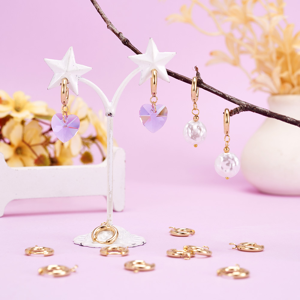 10 Pezzi Ganci per Orecchini a - Hoop Earrings recensione e prezzo