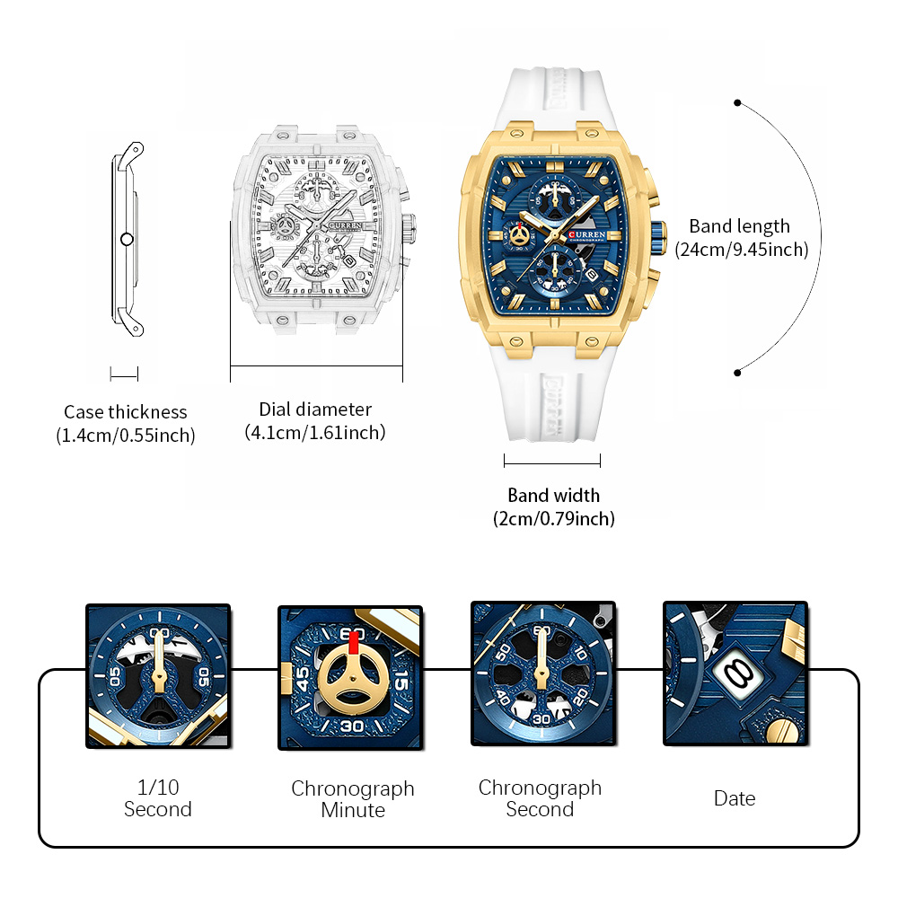 CURREN Orologio vintage di lus - Jewelry Bracelet Watches recensione e prezzo