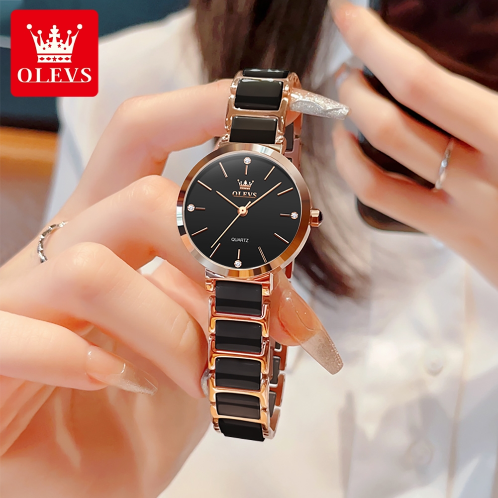 OLEVS Orologio da donna 5877 O - Jewelry Bracelet Watches recensione e prezzo