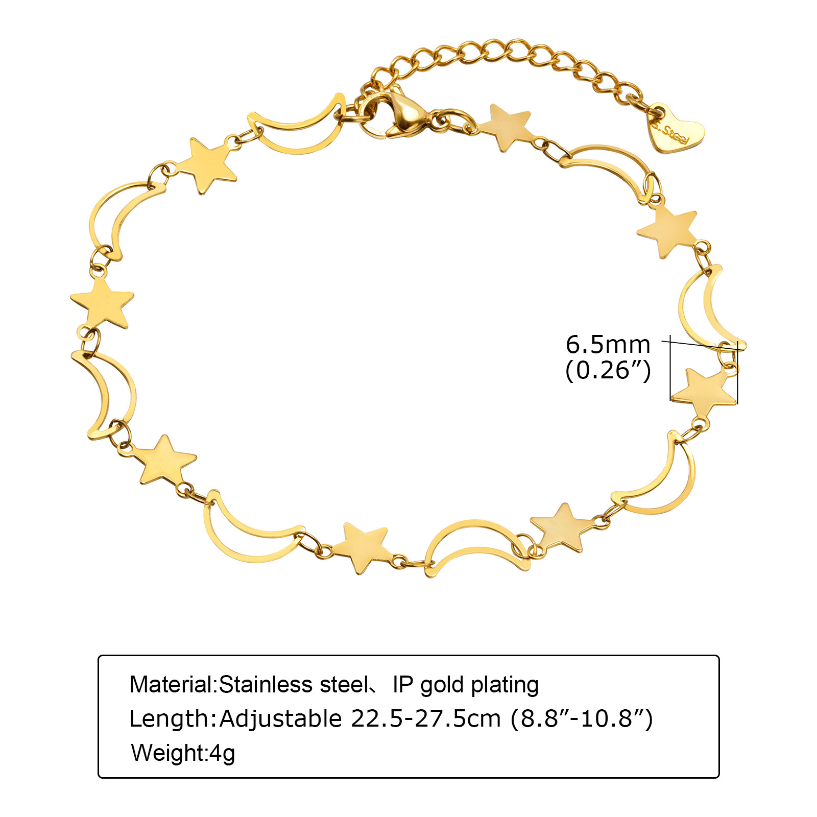 Delicate cavigliere con stella - Jc Jewelry & Watches Reviews recensione e prezzo