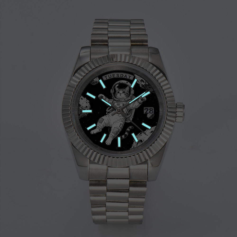 Orologio da uomo creativo 40mm - Leather Bracelet recensione e prezzo