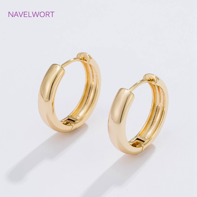 Orecchini a cerchio placcati i - Hoop Earrings recensione e prezzo