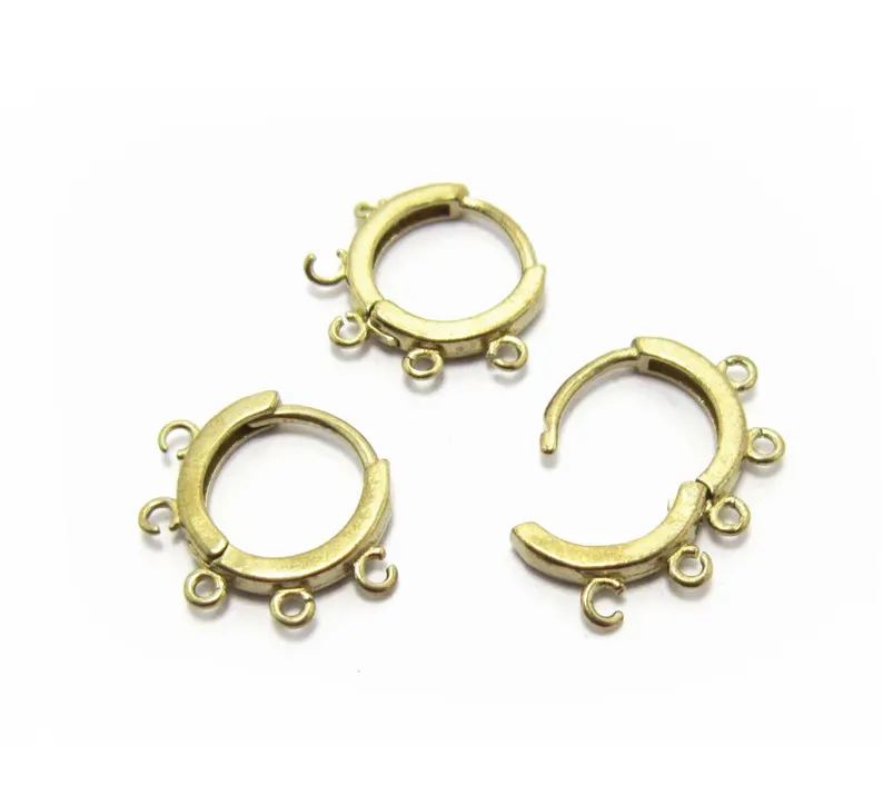 Cerchi per orecchie in ottone  - Hoop Earrings recensione e prezzo