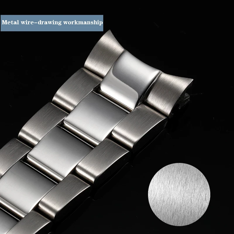 Bracciale in metallo da 20 mm  - Jewelry Rolex Watches recensione e prezzo