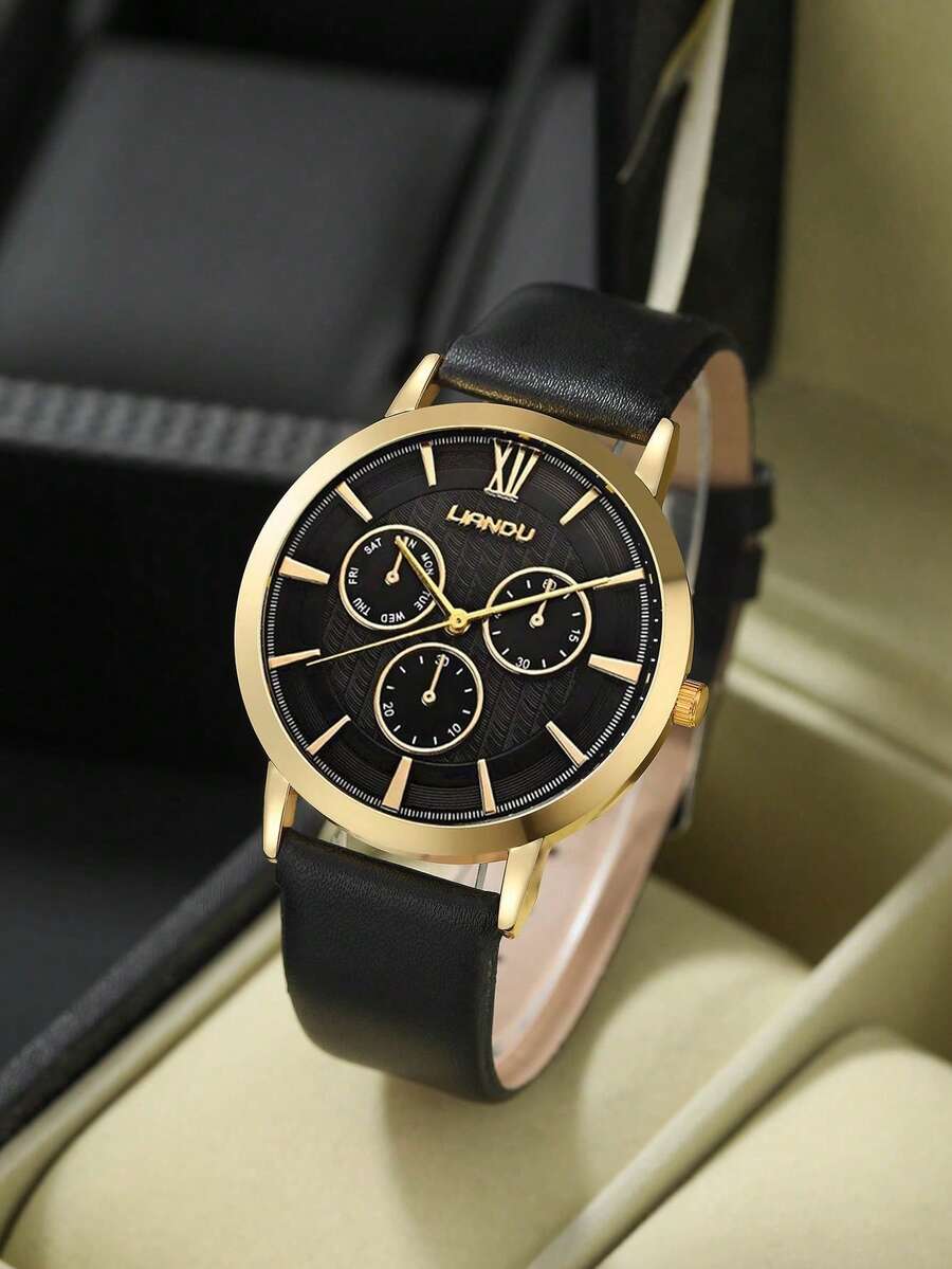 LIANDU LIANDU Set di 1 orologi - Leather Bracelet recensione e prezzo