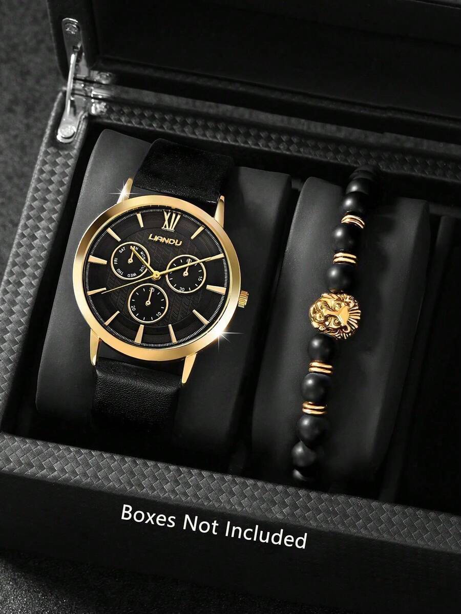 LIANDU LIANDU Set di 1 orologi - Leather Bracelet recensione e prezzo
