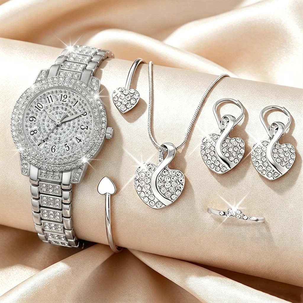 Set di 6 Orologi da Donna con  - Jewelry Like Watches recensione e prezzo