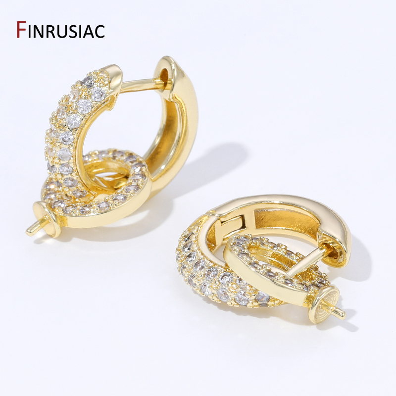 Orecchino a cerchio con zircon - Hoop Earrings recensione e prezzo