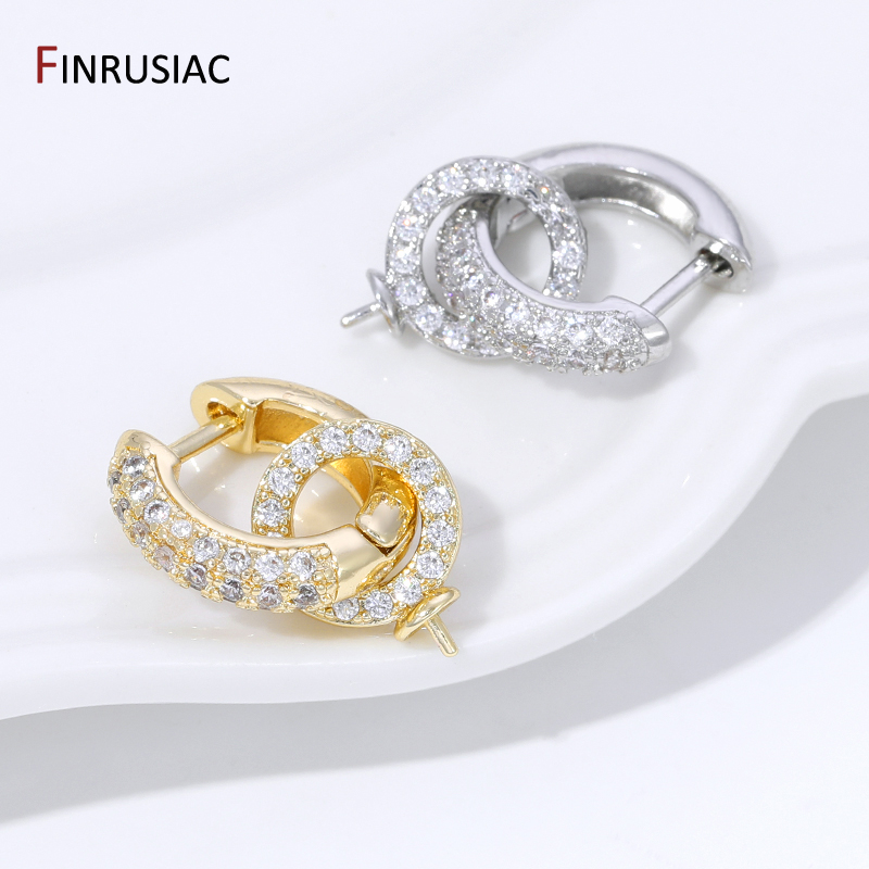 Orecchino a cerchio con zircon - Hoop Earrings recensione e prezzo