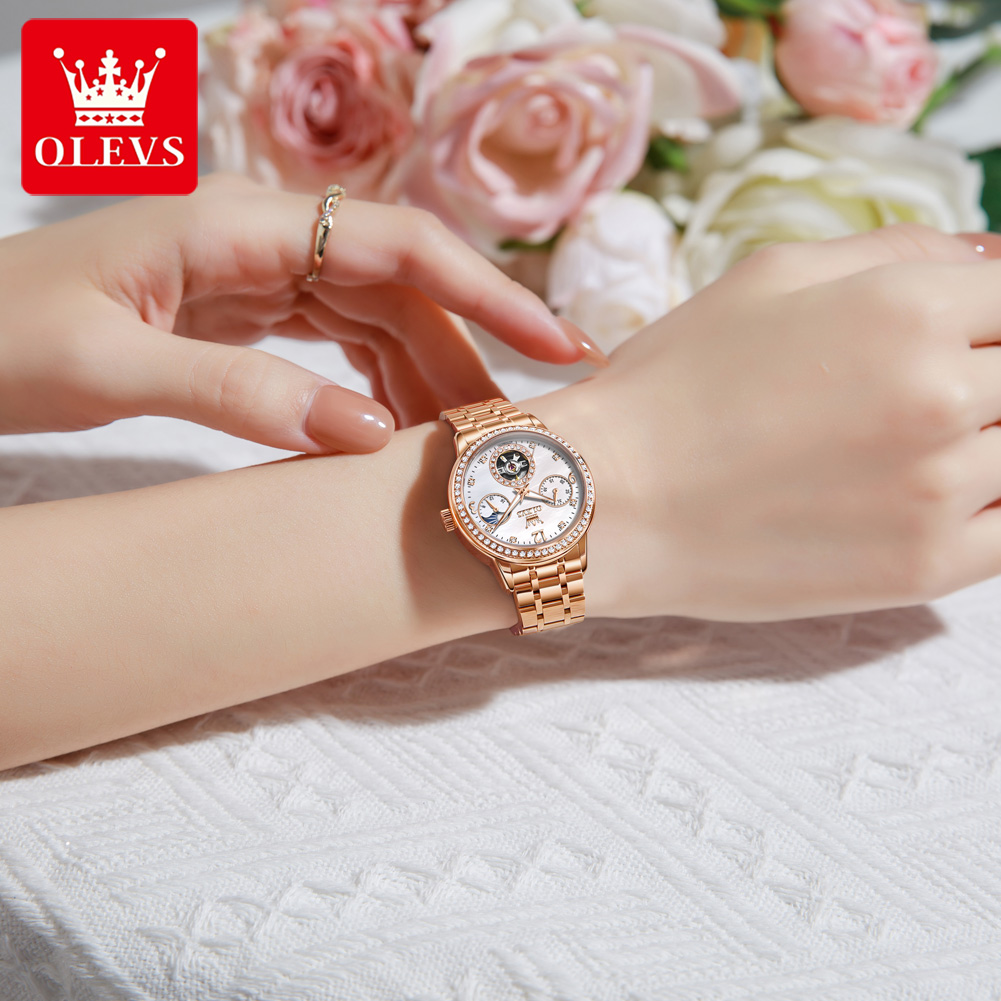 OLEVS Orologi da donna Top Bra - Leather Bracelet recensione e prezzo