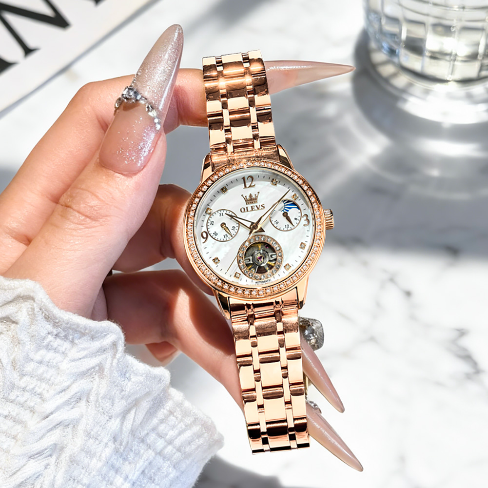 OLEVS Orologi da donna Top Bra - Leather Bracelet recensione e prezzo