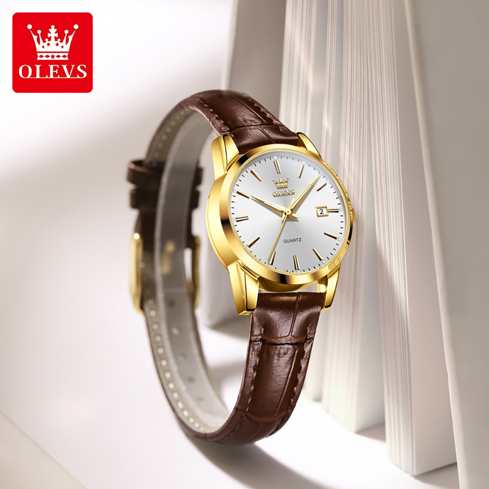 OLEVS 6898 Orologio da Donna O - Leather Bracelet recensione e prezzo