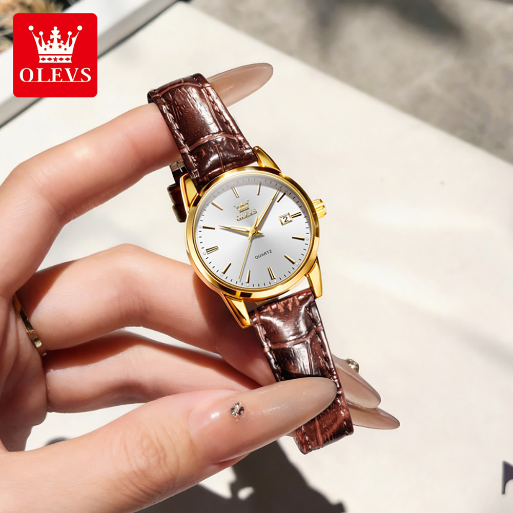 OLEVS 6898 Orologio da Donna O - Leather Bracelet recensione e prezzo